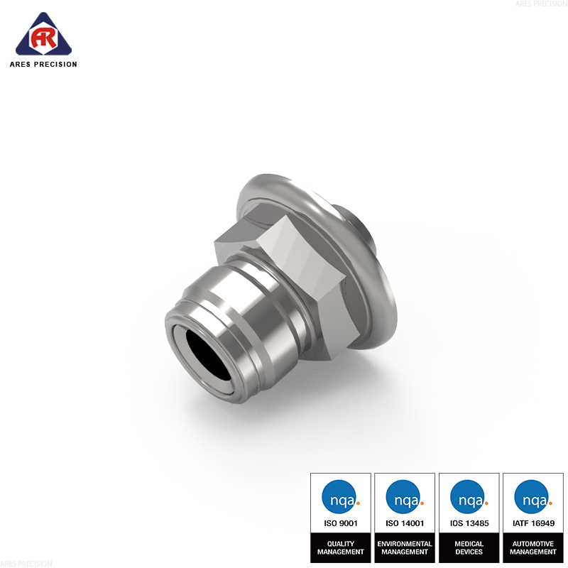 VCR 金属垫片面密封接头 - 东莞精密CNC加工厂